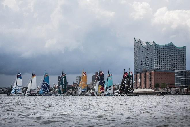 Day 3 - 2015 Extreme Sailing Series ©  Jesus Renedo http://www.sailingstock.com