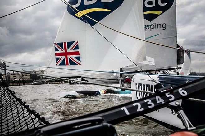 2015 Extreme Sailing Series in Hamburg &copy; Jesús Renedo Photography