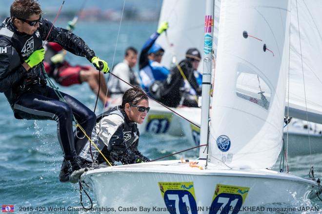 Wiley Rogers/Jack Parkin (USA-55162) - 2015 420 World Championships © Jun Hirai / BULKHEAD Magazine