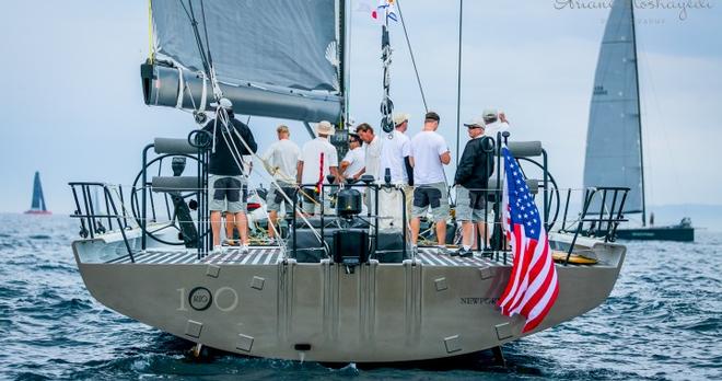 RIO100 awaits the start of the 2015 Transpac Yacht Race © SW