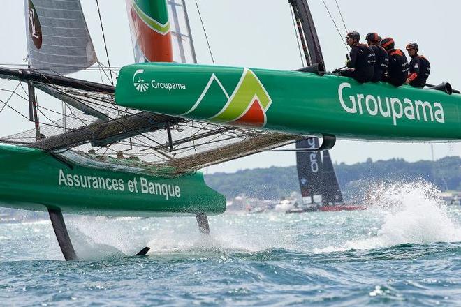 Groupama - Americas Cup World Series Portsmouth 2015 © Yvan Zedda / Groupama Team France