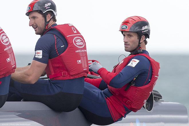 Ben Ainslie in action - 2015 Louis Vuitton America’s Cup World Series © ACEA /Gilles Martin-Raget