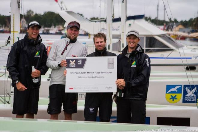 David Gilmour wins Dziwnow Match Race, awarding him entry to Energa Sopot Match Race © WILKU / Polish Match Race