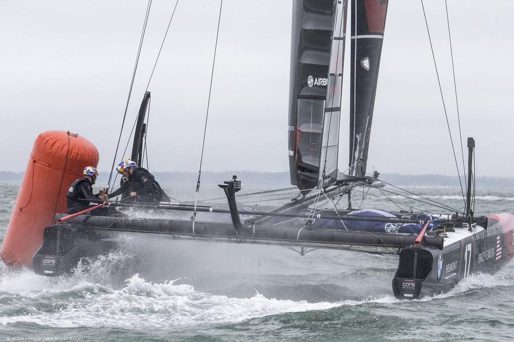 20/07/2015, Portsmouth (GBR), 35th America's Cup, Louis Vuitton America's Cup World Series Portsmouth 2015, Training Day 1, Oracle Team USA © ACEA /Gilles Martin-Raget