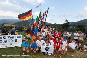2015 European O'pen Bic - Final day photo copyright Fabio Staropoli/Fotofiore.com taken at  and featuring the  class