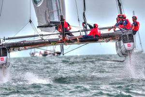 Day 1 - America's Cup World Series photo copyright Ingrid Abery http://www.ingridabery.com taken at  and featuring the  class