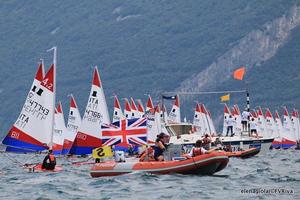 2015 Topper World Championships - Day 3 photo copyright  Elena Giolai/Fraglia Vela Riva taken at  and featuring the  class