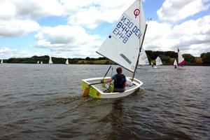 It was great to see so many on the water - 2015 Northwest Junior Travellers Trophy photo copyright Winsford Flash Sailing taken at  and featuring the  class