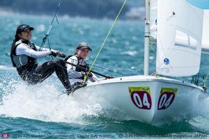 Nia Jerwood/Lisa Smith (AUS-54798) - 2015 420 World Championships photo copyright Jun Hirai / BULKHEAD Magazine taken at  and featuring the  class