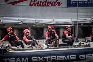 Day 3 - 2015 Extreme Sailing Series photo copyright  Jesus Renedo http://www.sailingstock.com taken at  and featuring the  class