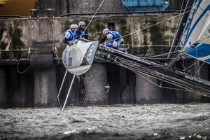 Day 3 - 2015 Extreme Sailing Series photo copyright  Jesus Renedo http://www.sailingstock.com taken at  and featuring the  class
