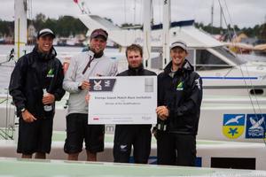 David Gilmour wins Dziwnow Match Race, awarding him entry to Energa Sopot Match Race photo copyright WILKU / Polish Match Race taken at  and featuring the  class