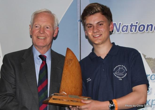 Silver Jubilee Trophy - Tom Evans (LRYSA) - 2015 National School Sailing Association Youth Regatta © NSSA
