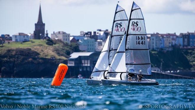 Paul and Mark Oakey (1441) - Volvo Noble Marine RS400 National Championship 2015 © Sportography.tv