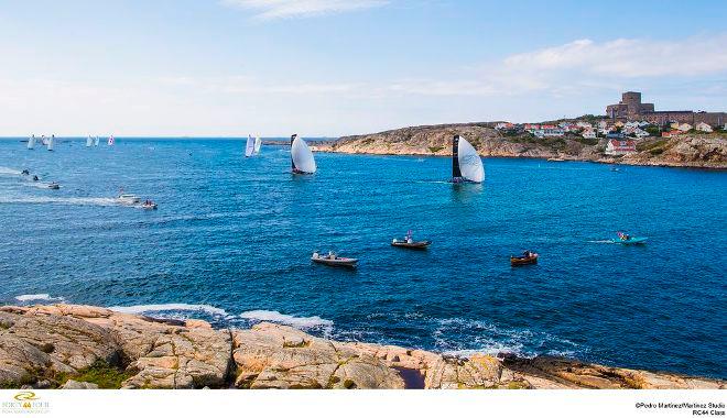 RC44 fleet racing in Marstrand fjord - 2015 RC44 Marstrand Cup ©  Pedro Martinez / Martinez Studio / RC44