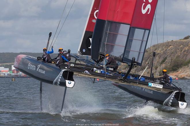 Emirates Team NZ - Day 1, Race 2 - 2015 Louis Vuitton America’s Cup World Series Gothenburg © ACEA 2015 / Photo Gilles Martin-Raget