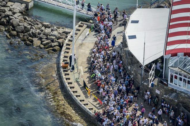 Rolex Fastnet Race - start off the Royal Yacht Squadron ©  Rolex/ Kurt Arrigo http://www.regattanews.com