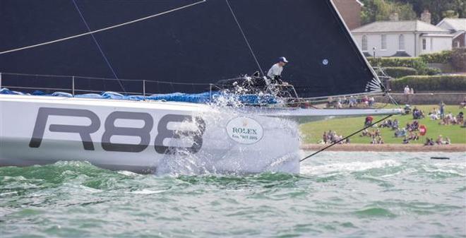 George David's RAMBLER 88 - 2015 Rolex Fastnet Race ©  Rolex/Daniel Forster http://www.regattanews.com