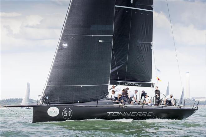 Tonnere - Start Rolex Fastnet Race  ©  Rolex/Daniel Forster http://www.regattanews.com