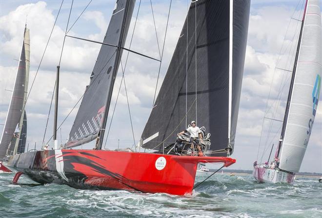 Comanche - Start Rolex Fastnet Race  ©  Rolex/Daniel Forster http://www.regattanews.com