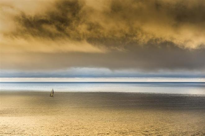 Celtic Sea at sunrise - 2015 Rolex Fastnet Race &copy;  Rolex/ Kurt Arrigo http://www.regattanews.com