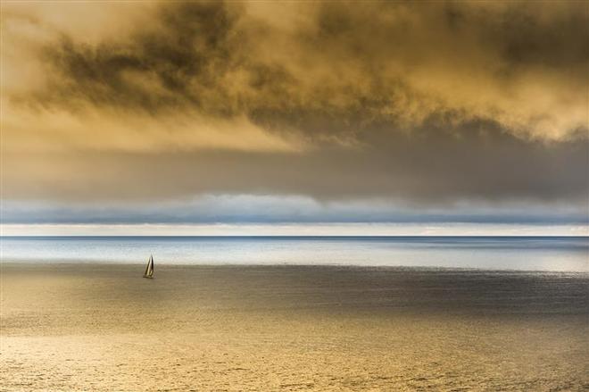 Celtic Sea at sunrise - 2015 Rolex Fastnet Race ©  Rolex/ Kurt Arrigo http://www.regattanews.com