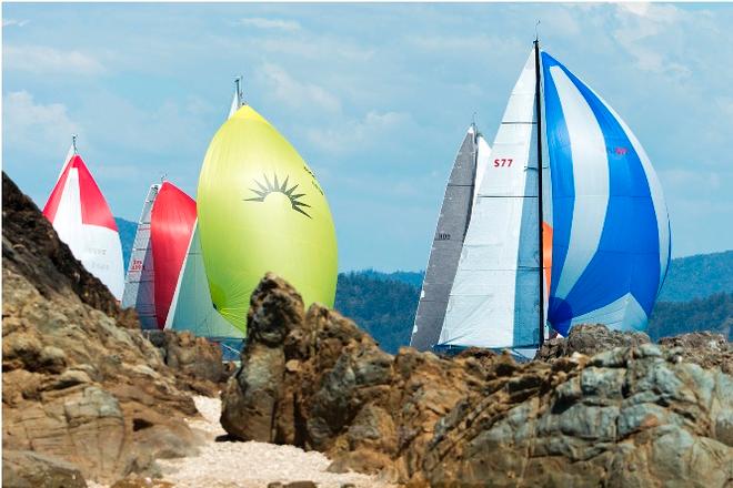 Day 3 cruising fleet - 2015 Audi Hamilton Island Race Week © Andrea Francolini