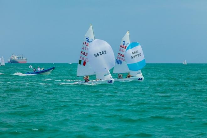 Race Day 1 - 2015 420 and 470 Junior European Championships © Viktor Nalbantov