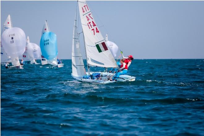 Benedetta di Salle/Alessandra Dubbini (ITA) - 2015 420 and 470 Junior Europeans © Toby Adamson