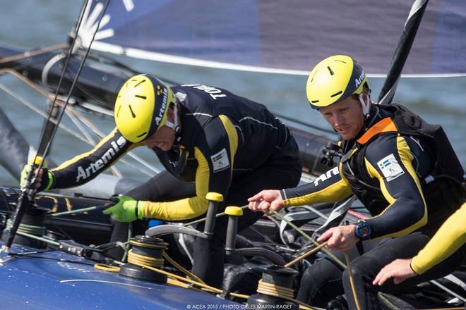 Race 2 - 2015 Louis Vuitton America's Cup World Series Gothenburg © ACEA 2015 / Photo Gilles Martin-Raget