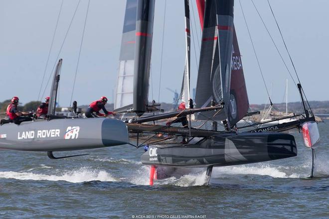 Race 2 - 2015 Louis Vuitton America's Cup World Series Gothenburg © ACEA 2015 / Photo Gilles Martin-Raget