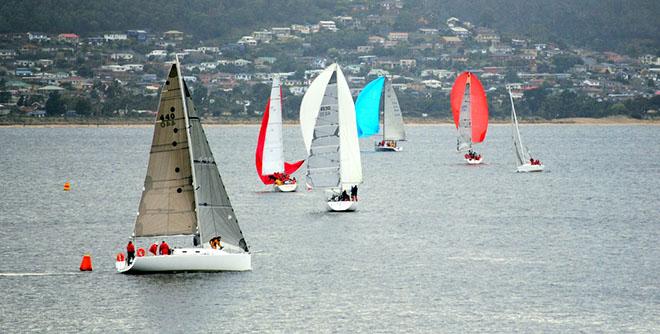Division One  racing on the River Derwent today ©  Peter Campbell