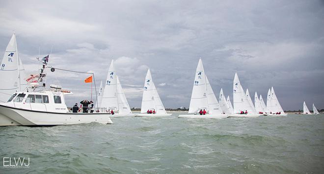 Startline action on the final day of the regatta © Emma Louise Wyn Jones Photography
