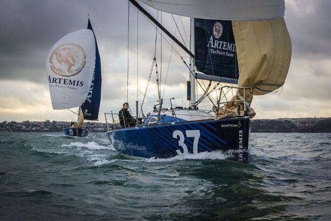 Chinese sailor Kit Chen will race Artemis 37 with co-skipper Aaron Cooper - 2015 Rolex Fastnet Race © Russell Puckeridge