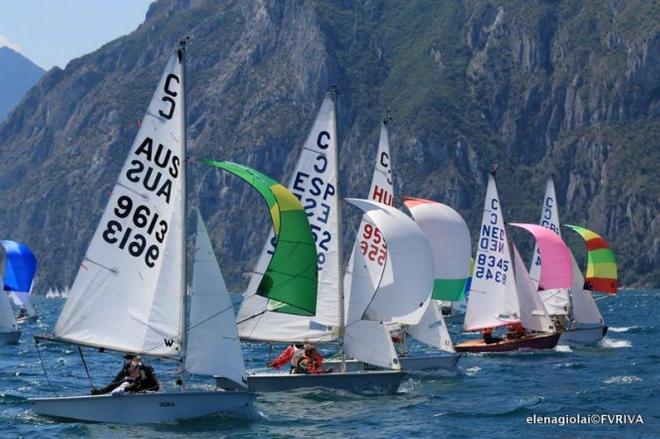 Day 1-2 racing at Riva del Garda - 2015 Cadet World Championships ©  Elena Giolai/Fraglia Vela Riva