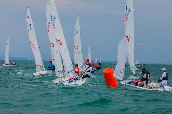 420 Racing - 2015 420 and 470 Junior European Championships © Viktor Nalbantov