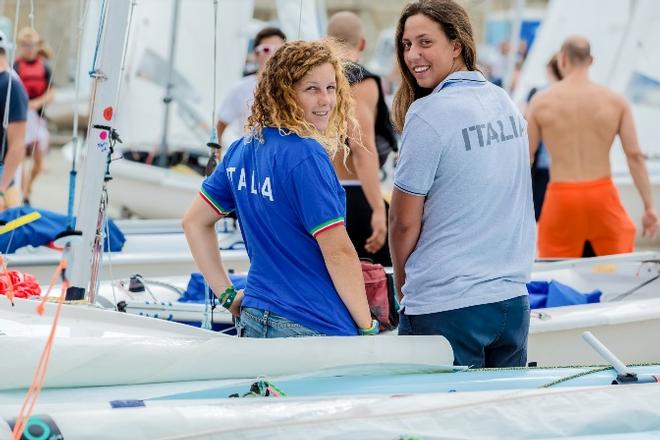 Benedetta di Salle/Alessandra Dubbini (ITA) - 2015 420 and 470 Junior European Championships © Viktor Nalbantov