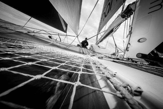 Musandam-Oman Sail's race so far - 2015 Rolex Fastnet Race © Lloyd Images