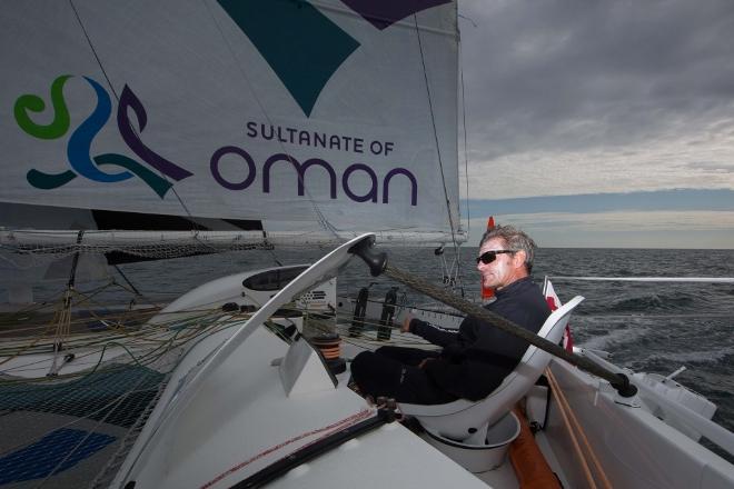 Musandam-Oman Sail's race so far - 2015 Rolex Fastnet Race © Lloyd Images