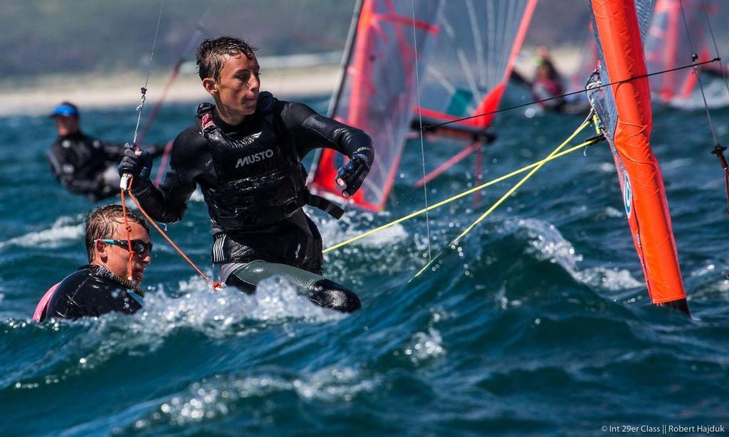  - 2015 29er Worlds, Day 2 ©  Robert Hajduk / shuttersail.com http://shuttersail.com/