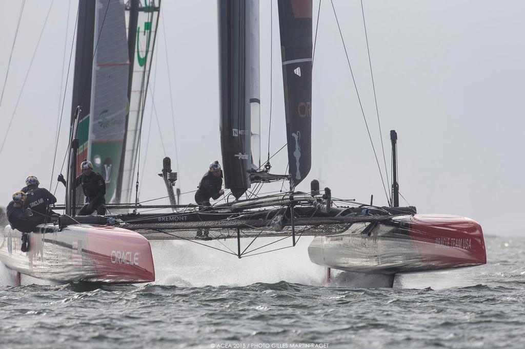 35th America's Cup, Louis Vuitton America's Cup World Series Gothenburg 2015, Tech Day,  &copy; ACEA /Gilles Martin-Raget