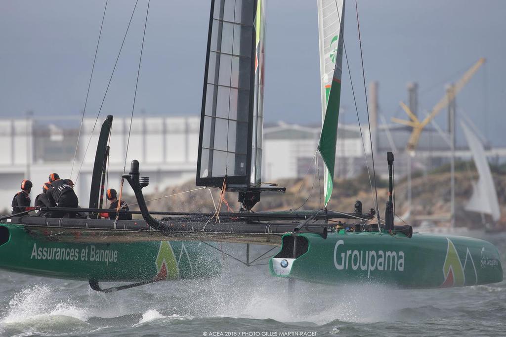 35th America's Cup, Louis Vuitton America's Cup World Series Gothenburg 2015, Tech Day,  &copy; ACEA /Gilles Martin-Raget