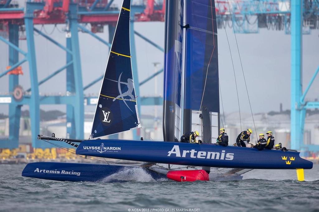 35th America's Cup, Louis Vuitton America's Cup World Series Gothenburg 2015, Tech Day,  &copy; ACEA /Gilles Martin-Raget
