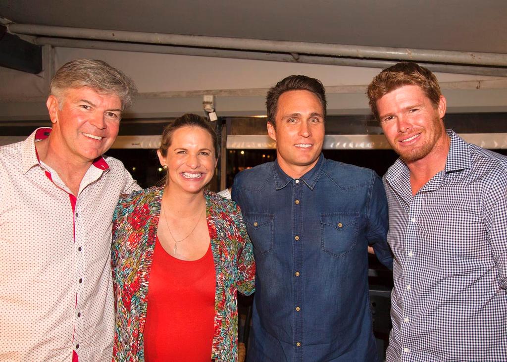 Glenn Bourke, Libby Trickett, Ky Hurst, Tom Slingsby - Audi Hamilton Island Raceweek 2015 photo copyright Guy Nowell http://www.guynowell.com taken at  and featuring the  class