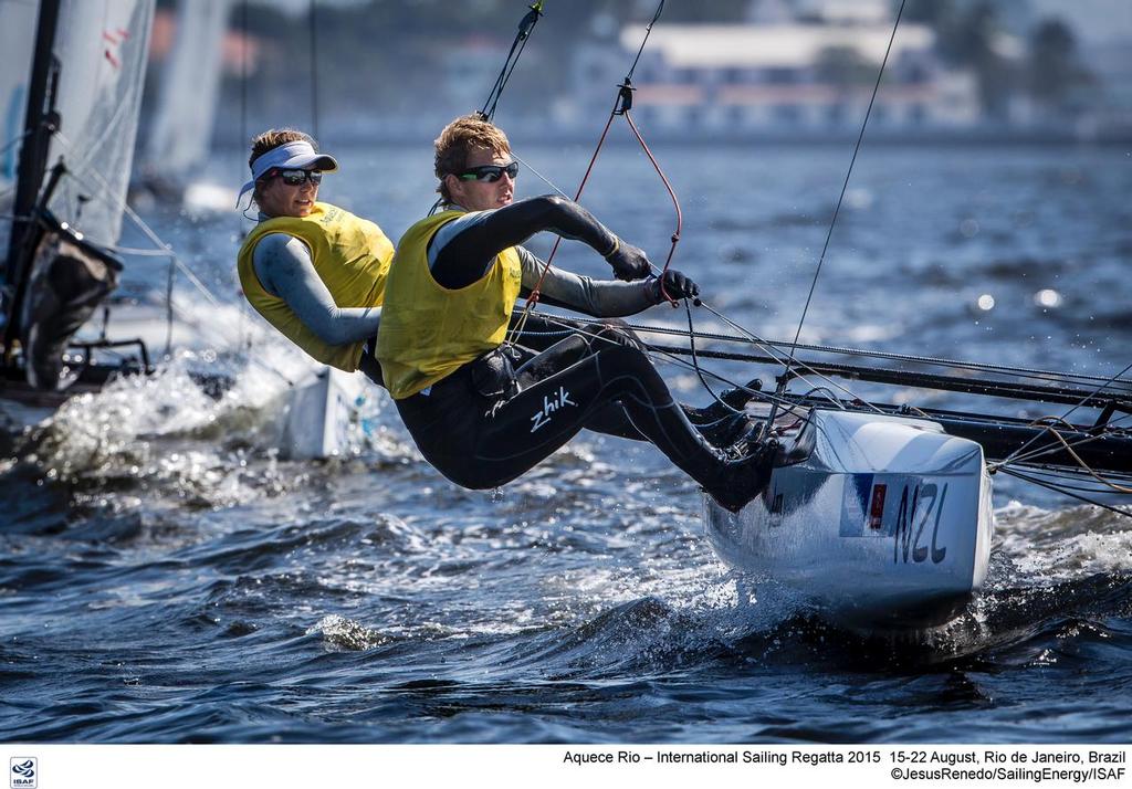 Nacra 17  - Day 3 Pre-Olympics Aquece Rio – International Sailing Regatta 2015 &copy; Yachting NZ/Sailing Energy http://www.sailingenergy.com/