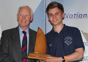 Silver Jubilee Trophy - Tom Evans (LRYSA) - 2015 National School Sailing Association Youth Regatta photo copyright NSSA taken at  and featuring the  class