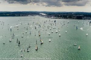 Fastnet Race Start 2015 photo copyright  Rolex/ Kurt Arrigo http://www.regattanews.com taken at  and featuring the  class