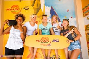 The inaugural day - 2015 Alacati PWA World Cup photo copyright  Carter/pwaworldtour.com http://www.pwaworldtour.com/ taken at  and featuring the  class