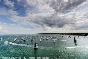 Rolex Fastnet Race Start 2015 photo copyright  Rolex/ Kurt Arrigo http://www.regattanews.com taken at  and featuring the  class