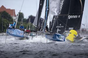 As the Extreme Sailing Series enters its tenth season, the fleet will race on GC32 catamarans in some of the world's most iconic venues - 2015 Bullitt GC32 Racing Tour photo copyright Sander van der Borch / Bullitt GC32 Racing Tour taken at  and featuring the  class